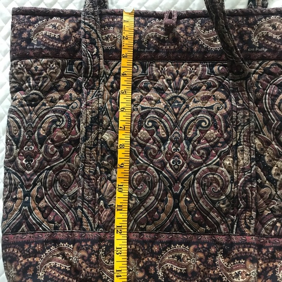 Vintage Vera Bradley Mocha Tote - Picture 8 of 8